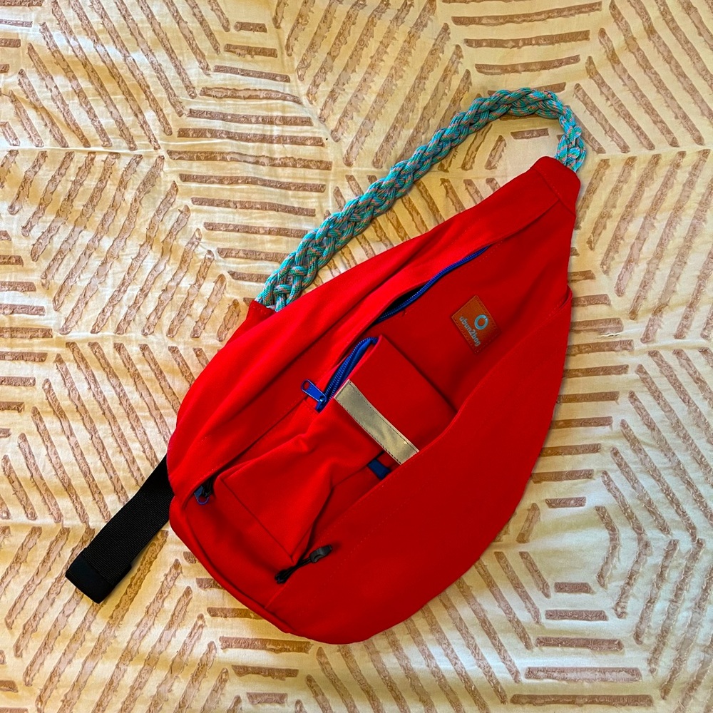 Red Sling Backpack - image 1